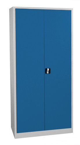 Aktenschrank blech - Flügeltürschrank Schrank blau Stahlblech