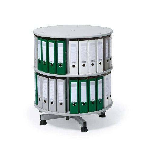 Ordner-Drehsäule, 2 Etagen bis zu 48 Ordner