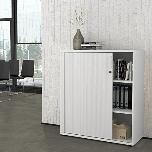 Weisser Archivschrank - PROFI Archivschrank Weiß